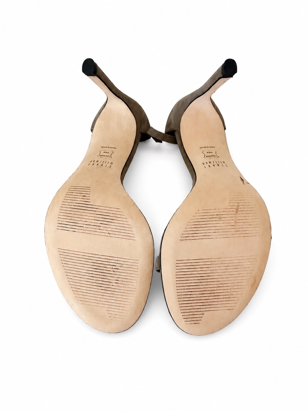 Stuart Weitzman Nudist Dress Heels/Sandals - 6.5 size, brand new grey/brown - Picture 6 of 9